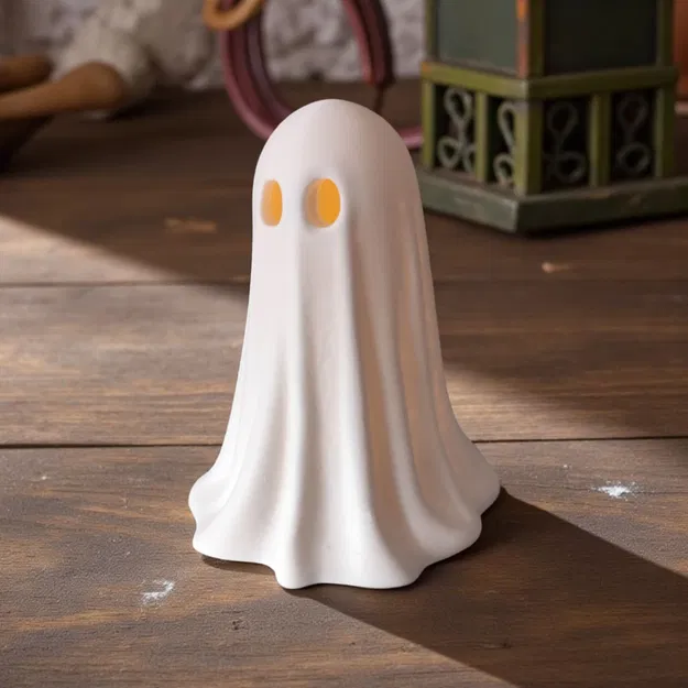 Ma nhỏ Halloween (vừa đèn LED tealight) - Image 2