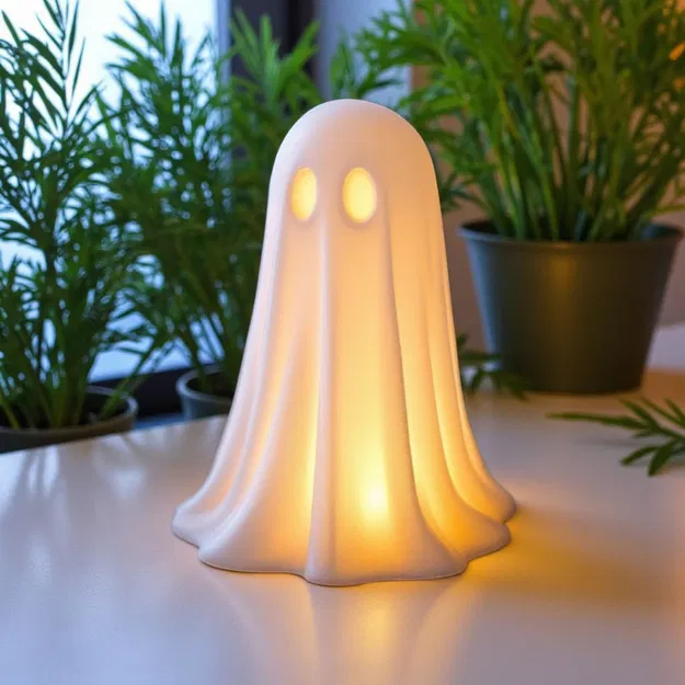 Ma nhỏ Halloween (vừa đèn LED tealight) - Image 3