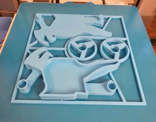 Mô Hình Xe Máy Kit Card (Dựa trên Kawasaki Ninja 500) - Image 4