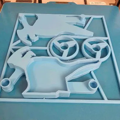 Mô Hình Xe Máy Kit Card (Dựa trên Kawasaki Ninja 500)