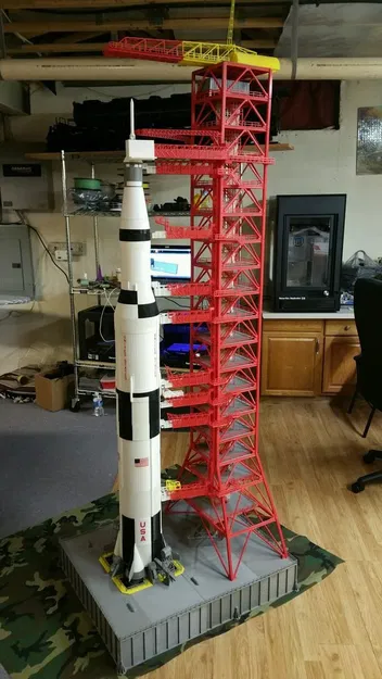 Tên lửa Saturn V và Bệ phóng - Image 1