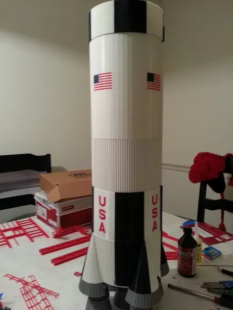 Tên lửa Saturn V và Bệ phóng - Image 9