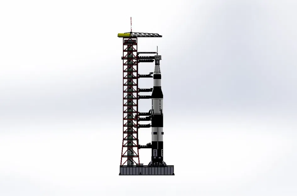 Tên lửa Saturn V và Bệ phóng - Image 10