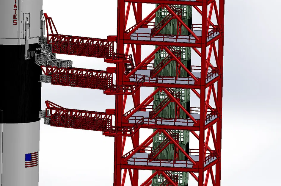 Tên lửa Saturn V và Bệ phóng - Image 13