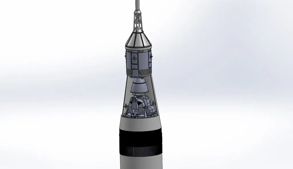 Tên lửa Saturn V và Bệ phóng - Image 15