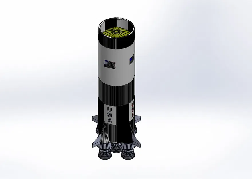 Tên lửa Saturn V và Bệ phóng - Image 19
