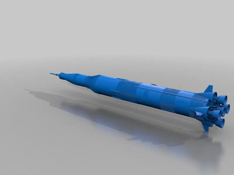 Tên lửa Saturn V và Bệ phóng - Image 26