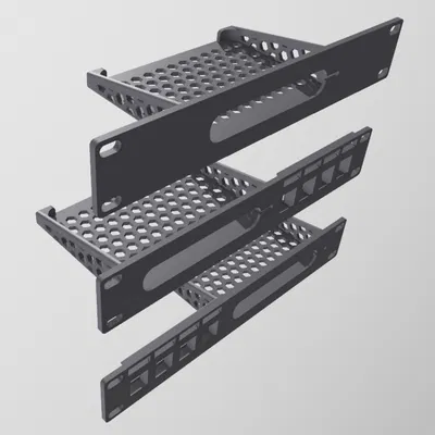 Khay Gắn Tủ Rack 10 inch cho Unifi USW Flex 2.5G-5