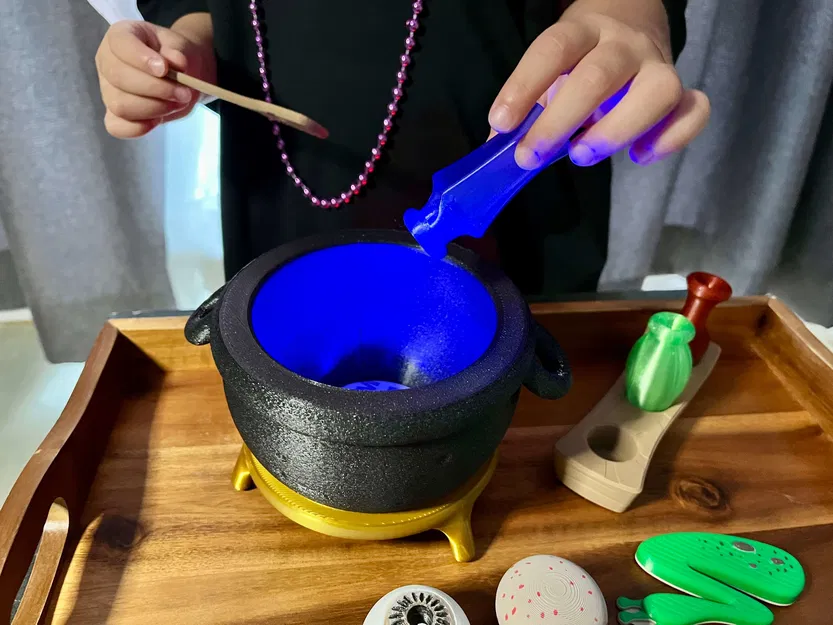 Đồ Chơi Bếp Phù Thủy - Nhà Bếp Cho Bé - Image 4