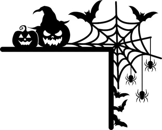 Trang Trí Góc Cửa Halloween Xinh Xắn - Image 1