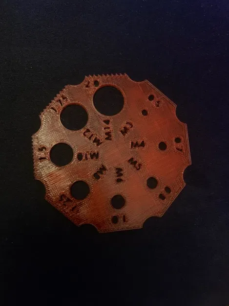 Đĩa Đo Ren Hệ Mét - Image 3