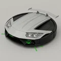 Vỏ trang trí Roomborghini Lamborghini cho robot hút bụi Roomba - Thumbnail 2
