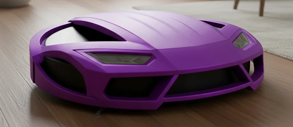 Vỏ trang trí Roomborghini Lamborghini cho robot hút bụi Roomba - Image 3