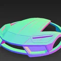 Vỏ trang trí Roomborghini Lamborghini cho robot hút bụi Roomba - Thumbnail 13
