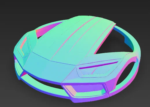 Vỏ trang trí Roomborghini Lamborghini cho robot hút bụi Roomba - Image 17