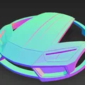 Vỏ trang trí Roomborghini Lamborghini cho robot hút bụi Roomba - Thumbnail 17