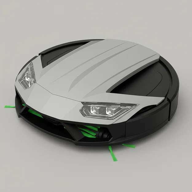 Vỏ trang trí Roomborghini Lamborghini cho robot hút bụi Roomba - Image 20
