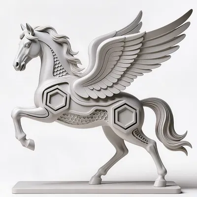 Tượng Pegasus - Tác Phẩm Điêu Khắc Lục Giác Độc Đáo