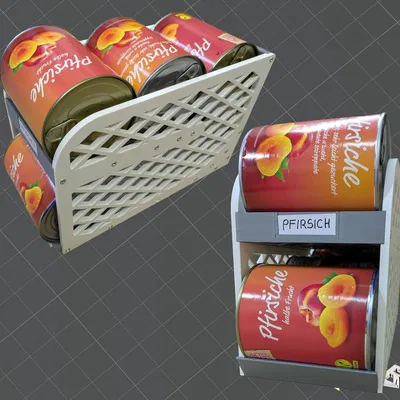 Hộp đựng lon 850ml "Vào trước - Ra trước"