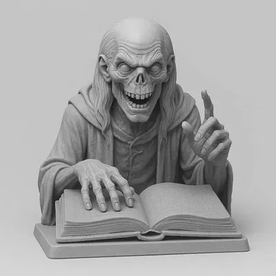 Tượng Thợ Kể Chuyện Hầm Mộ 3D