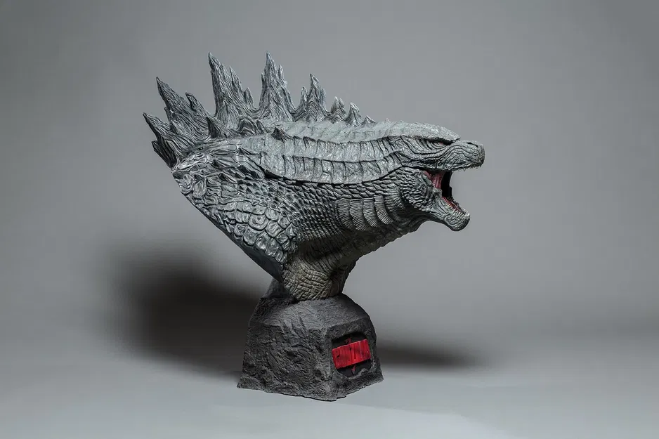 Tượng Đầu Godzilla - Image 1