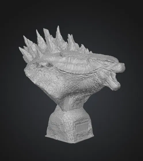 Tượng Đầu Godzilla - Image 2