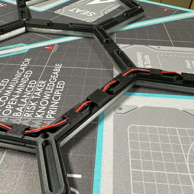 Đèn LED Hình Lục Giác (Cỡ Lớn)