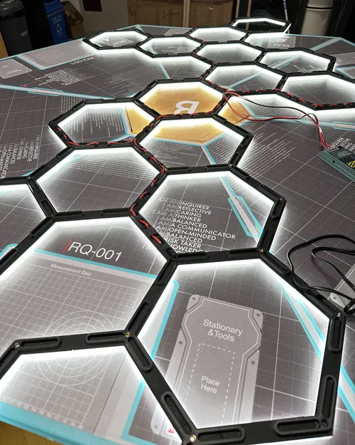 Đèn LED Hình Lục Giác (Cỡ Lớn) - Image 5