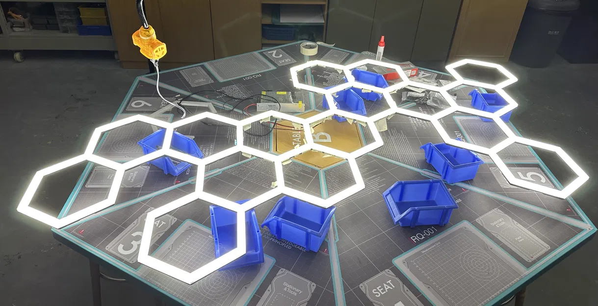 Đèn LED Hình Lục Giác (Cỡ Lớn) - Image 7