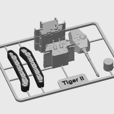 Mô hình xe tăng King Tiger Đức Thế chiến II
