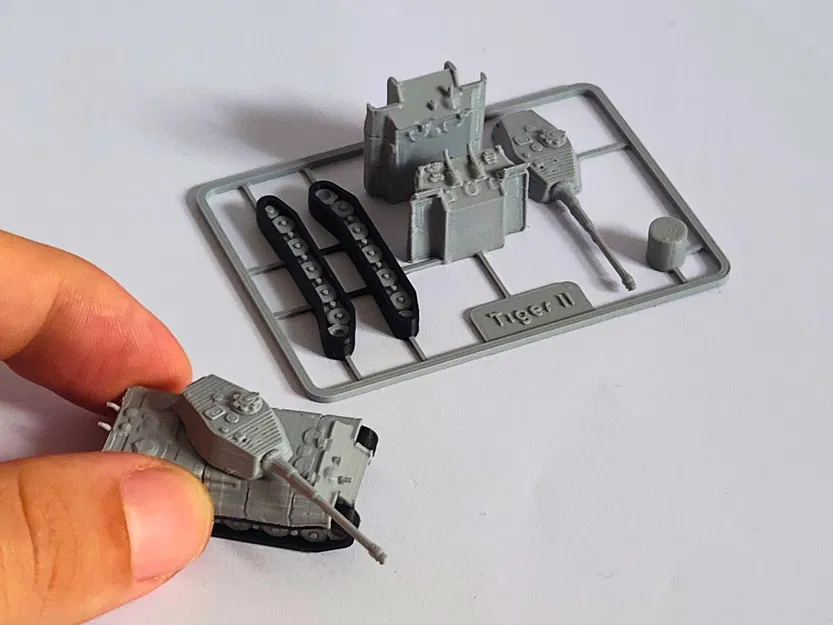 Mô hình xe tăng King Tiger Đức Thế chiến II - Image 2