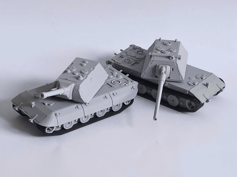 Mô hình Xe tăng siêu nặng E-100 của Đức thời Thế chiến II Tỷ lệ 1:72 - Image 1