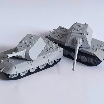 Mô hình Xe tăng siêu nặng E-100 của Đức thời Thế chiến II Tỷ lệ 1:72