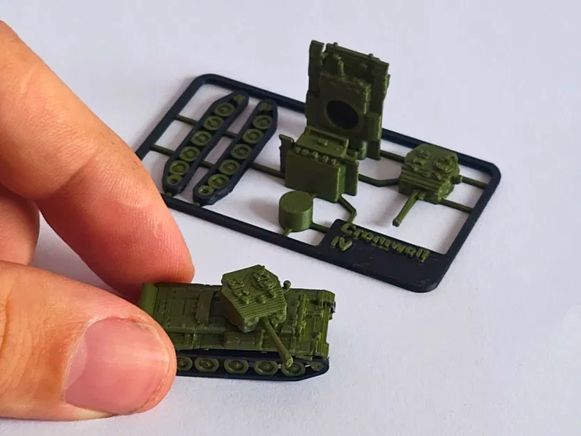 Mô hình xe tăng Cromwell IV, VI dạng kitcard - Image 2