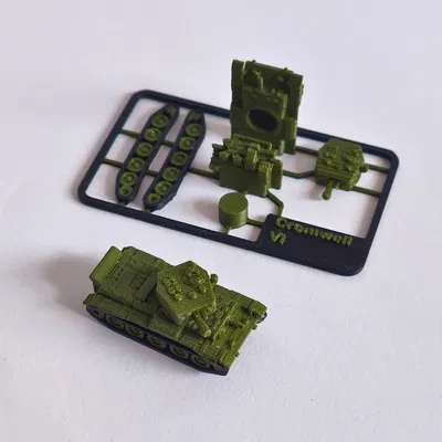Mô hình xe tăng Cromwell IV, VI dạng kitcard