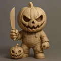 Tượng Bí Ngô Hộ Vệ – Mô hình 3D In Được - Thumbnail 1