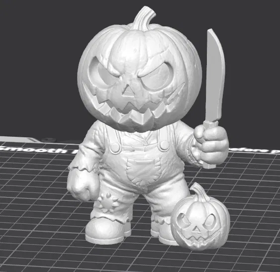 Tượng Bí Ngô Hộ Vệ – Mô hình 3D In Được - Image 2