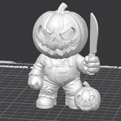 Tượng Bí Ngô Hộ Vệ – Mô hình 3D In Được