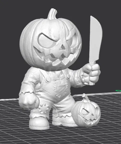 Tượng Bí Ngô Hộ Vệ – Mô hình 3D In Được - Image 3