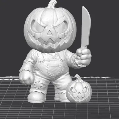 Tượng Bí Ngô Hộ Vệ – Mô hình 3D In Được