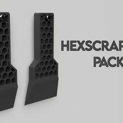 Bộ HexScrappers - Dụng cụ gỡ bản in dễ dàng