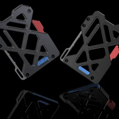 Ví Đựng Thẻ Mini Kiêm Khe Trượt Tiện Lợi