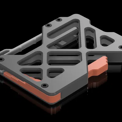 Ví Đựng Thẻ Mini Kiêm Khe Trượt Tiện Lợi