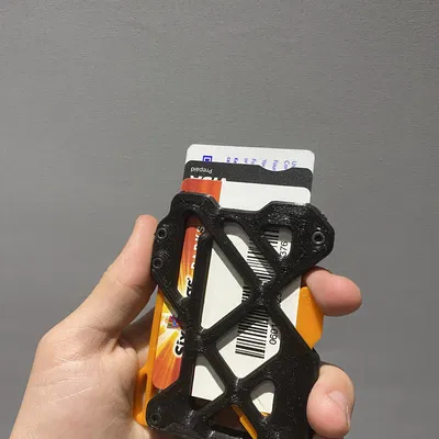 Ví Đựng Thẻ Mini Kiêm Khe Trượt Tiện Lợi