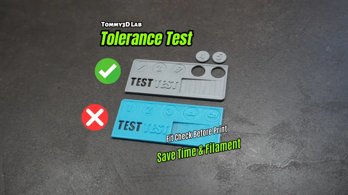 Kiểm Tra Dung Sai - In Liền Không Cần Lắp Ráp - Image 1