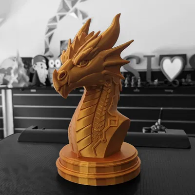 Tượng Rồng Sét - Rồng Sét Bão Tố Mạnh Mẽ