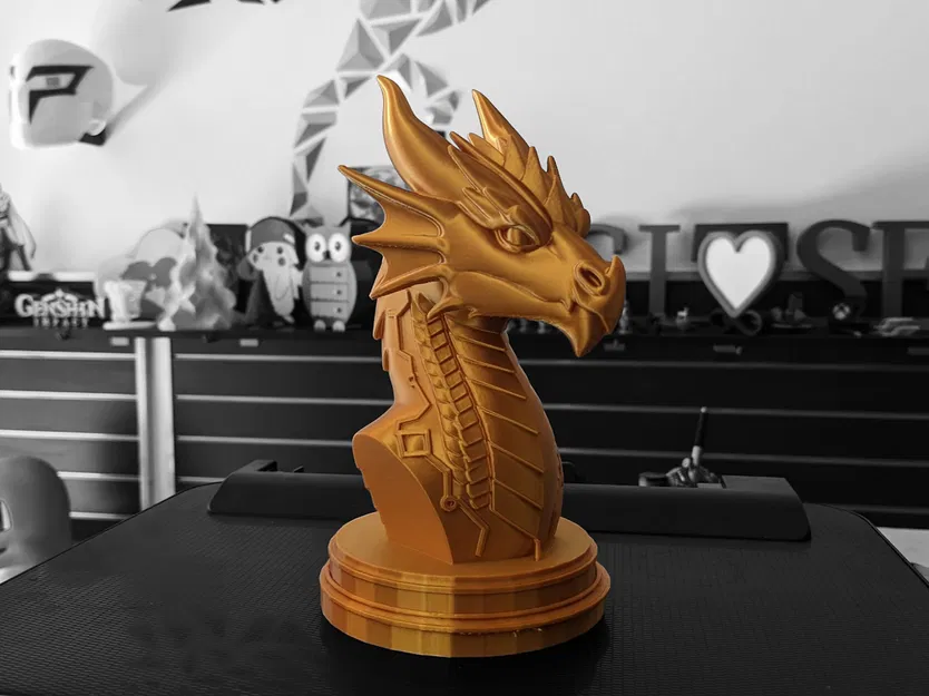 Tượng Rồng Sét - Rồng Sét Bão Tố Mạnh Mẽ - Image 3