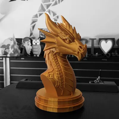 Tượng Rồng Sét - Rồng Sét Bão Tố Mạnh Mẽ