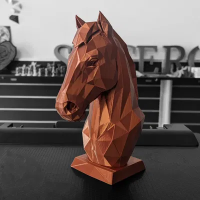 Tượng Ngựa Hình Học