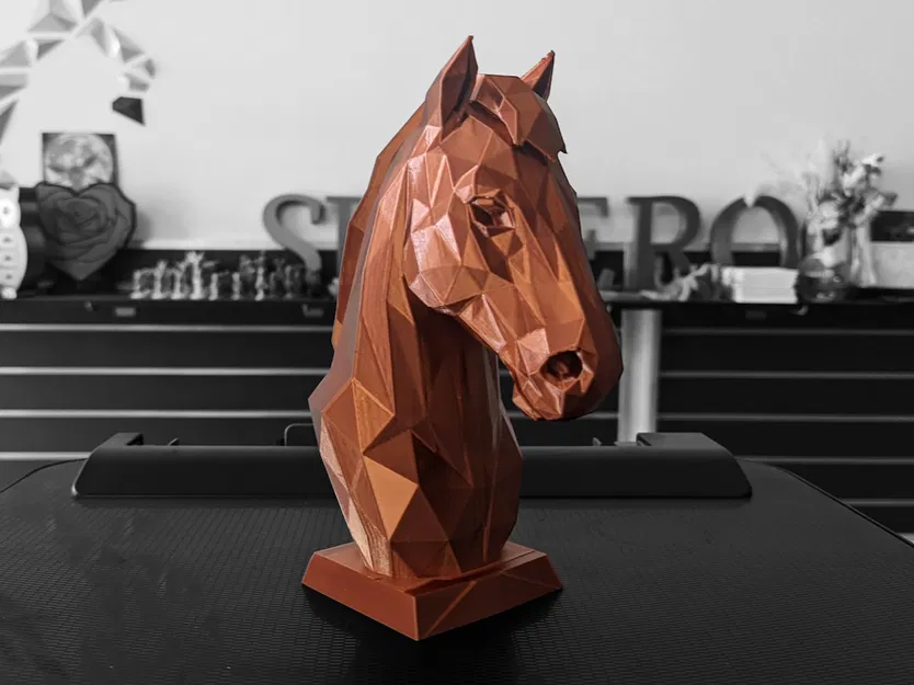 Tượng Ngựa Hình Học - Image 3